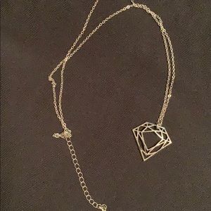 Diamond pendant necklace